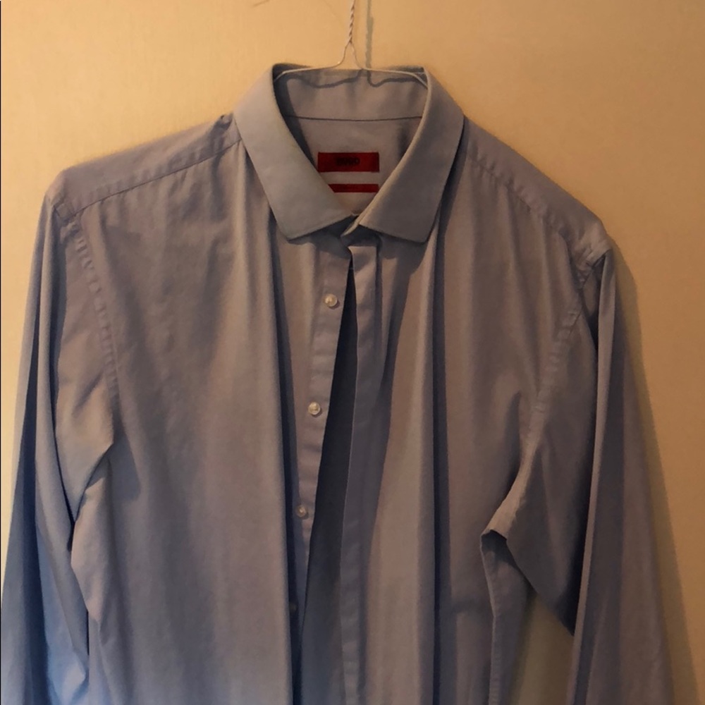 Hugo Boss Red button up